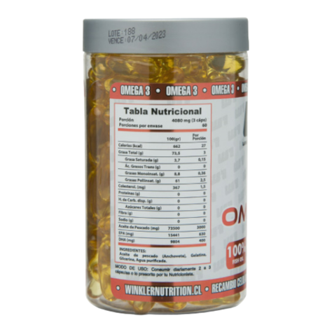PACK OMEGA 3 180CÁPS MAS BCOMPLEX 120CÁPS -1