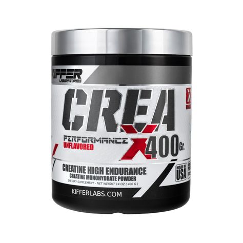 CREATINA X PERFOMANCE 400GR SIN SABOR - KIFFER -0