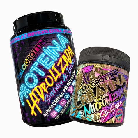 Proteína Hidrolizada 2,3 LB Pie limón + Creatina Monohidrato 300gr-0