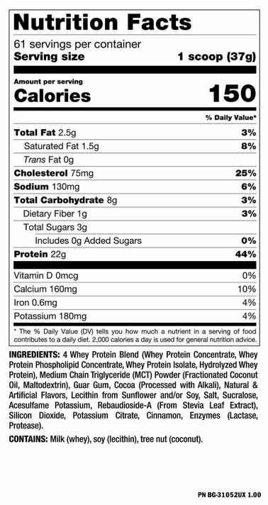 PROTEINA MUTANT WHEY - 5 LIBRAS - CHOCOLATE TRIPLE-1