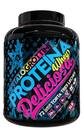 Proteina whey  deliciosa torta tres leches 5lb - Italo Grottini-0
