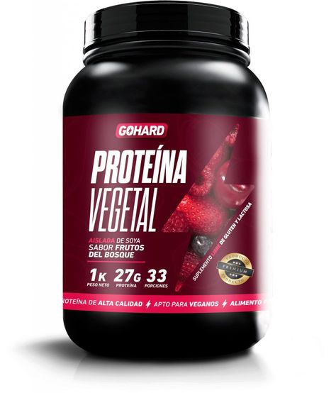 PROTEÍNA VEGETAL - 33 SERVICIOS - GOHARD FRUTOS DEL BOSQUE-0