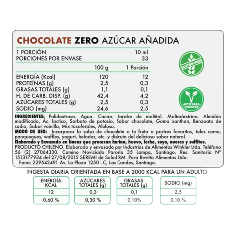 SALSA ZERO REVITTA 330GR SABOR CHOCOLATE-1