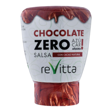 SALSA ZERO REVITTA 330GR SABOR CHOCOLATE-0