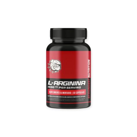 L- ARGININA 1500MG 60 CAPSULAS - STRONGEST-0