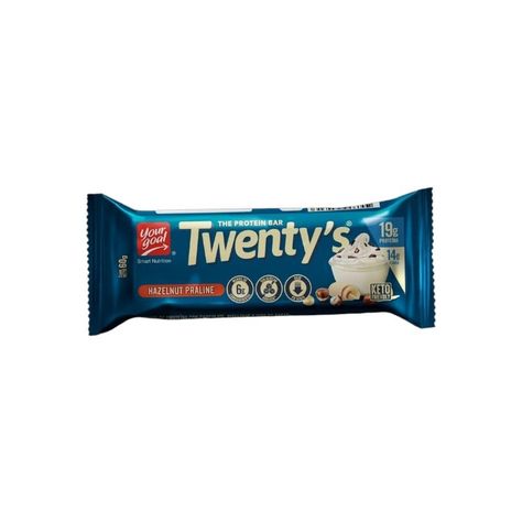 BOX 12 BARRAS TWENTYS HAZELNUT PRALINE  - YOUR GOAL-1