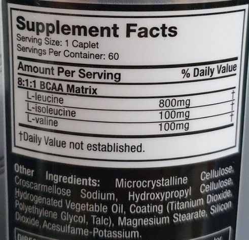 Bcaa Platinum 8:1:1  60 servicios  Muscletech-1