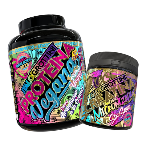 CREATINA MONOHIDRATADA 300GR PACK PROTEINA VEGANA ARANDANOS CREMA 5LB-0