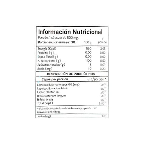 BIOFLORA PRE Y PROBIOTICOS 50 BILLONES 30 CAPSULAS - GRIZZLY BEAR-1
