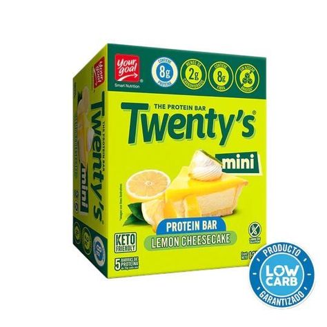 Box 5 Barritas Twenty's Mini Lemon Cheesecake - Your Goal-0