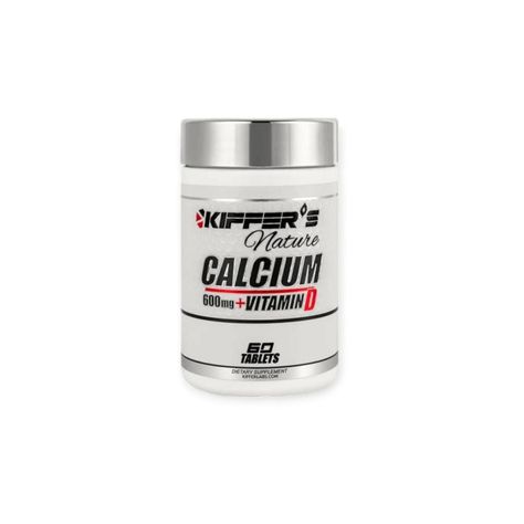 CALCIO 600MG + VITAMINA D 60 TABLETAS - KIFFER-0