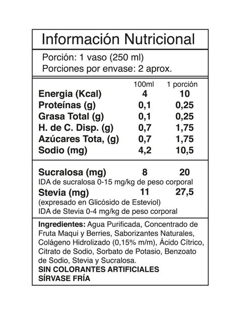 AGUA DE FRUTAS + COLAGENO 55OCC MAQUI BERRIES - I LIKE-1