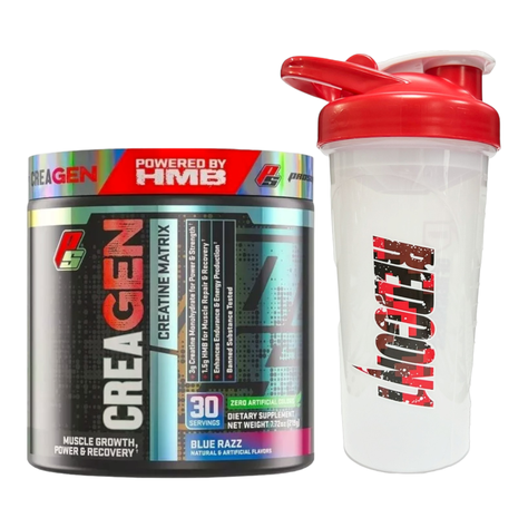 PACK CREAGEN 30SV BLUE RAZZ 219GR MAS SHAKER -0