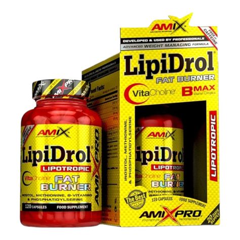 Lipidrol Fat Burner . Amix Pro 120 caps-0