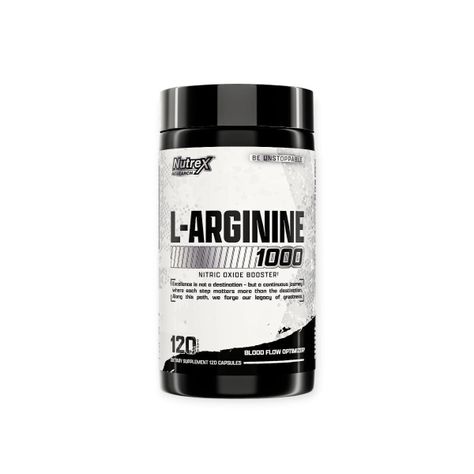 L ARGININA 1000 120 CAPSULAS - NUTREX-0