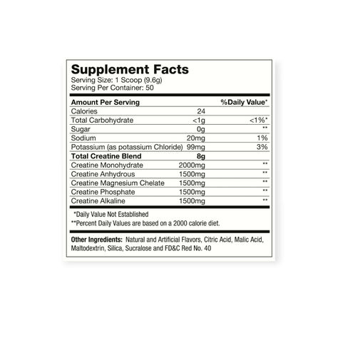 CREATINA TOTAL OXY 3 480GR 50 SV FRUIT PUNCH - HEXACORE-1