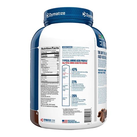 PROTEINA ELITE 100% WHEY 5 LB - DYMATIZE CHOCOLATE-1