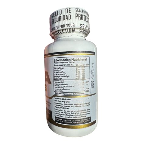 ZMA PLUS 60 CAPSULAS - GRIZZLY BEAR-1