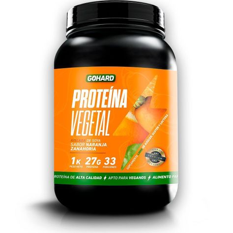 PROTEÍNA VEGETAL - 33 SERVICIOS - GOHARD NARANJA ZANAHORIA-0