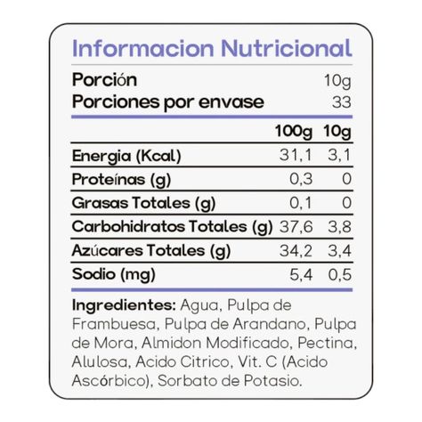 SAUCE 330G – CHEF PROTEIN BERRIES-1