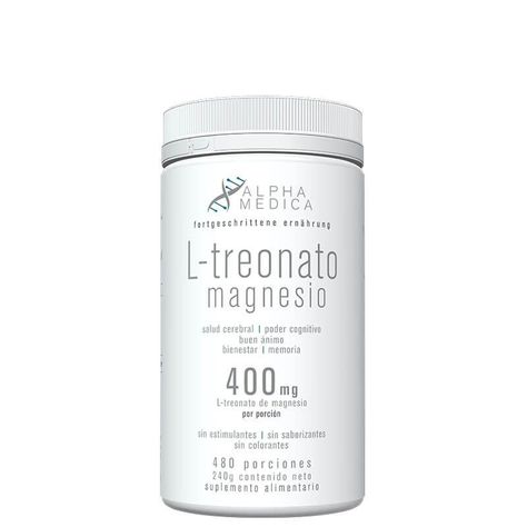 L-TREONATO MAGNESIO 400MG 240GR - ALPHA MEDICA-0