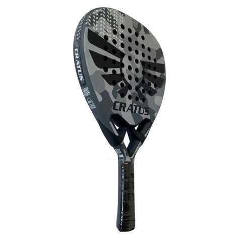 Pala Pádel Pro - Cratus Black Militar-2