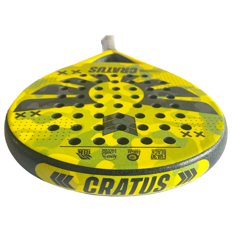 Pala Pádel Pro - Cratus Yellow Militar-2