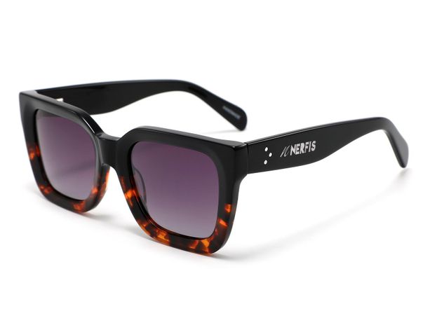 Anteojos de sol Marsella Eco Acetato Carey Purple Nerfis-2