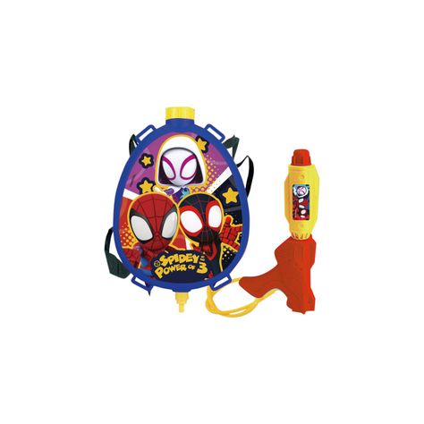 Mochila Lanza Agua Spidey Marvel-1