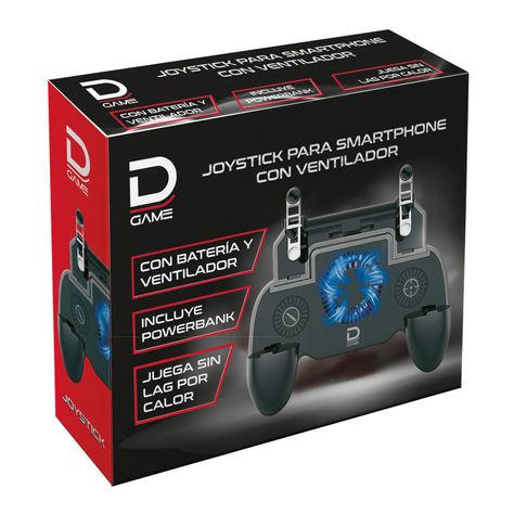 Joystick Para Smartphone Con Ventilador Datacom Pronobel-1