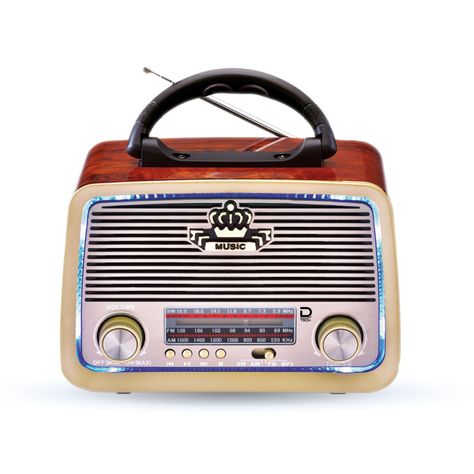 Radio Portatil 5W Fm/Am/Sw 3 Bandas con Bluetooth-1