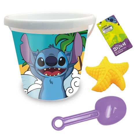 Set Playa Balde Con Accesorios Stitch-0