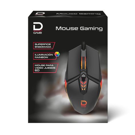 Mouse Gamer 6D Rainbow Lights-0