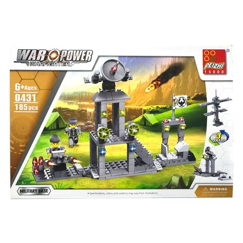 Armable Cuidad 3x1 185 Pcs 31x22 Cm Nobel Toys-0