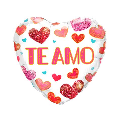 Globo Foil Corazon San Valentin 46 cm Aprox Big Party-1