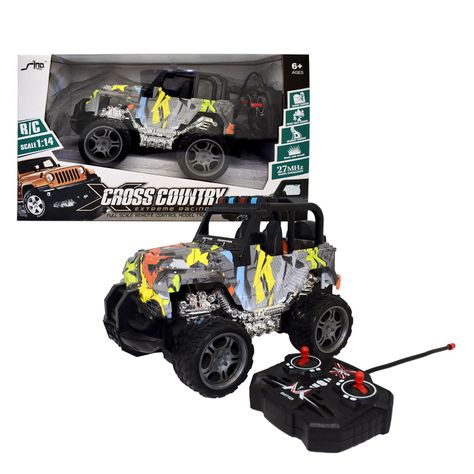 Jeep Grafitis Radio Controlado 37x22 cm Nobel Toys-0