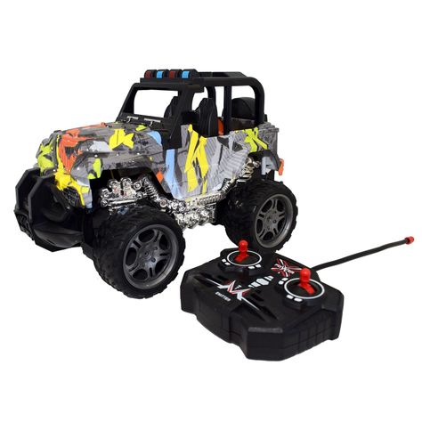 Jeep Grafitis Radio Controlado 37x22 cm Nobel Toys-1