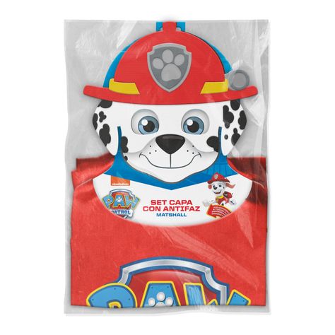 Set Capa Marshall con Antifaz Paw Patrol-0