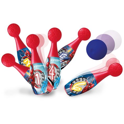 Set De Bowling Figura Spiderman-0