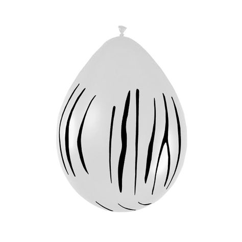 Set 12 Un. Globo Animal Print Impreso Nº9 Big Party-2