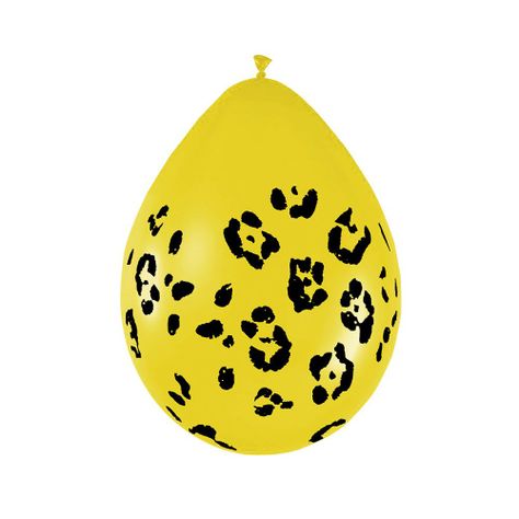 Set 12 Un. Globo Animal Print Impreso Nº9 Big Party-4