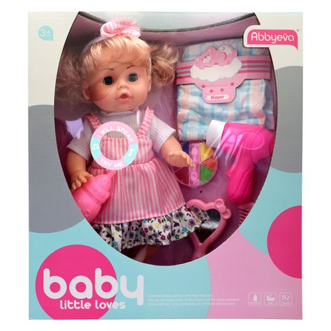 Muñeca con Accesorios y Función 33x29 cm Nobel Toys-1