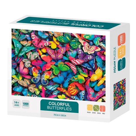 Puzzle 1000 Piezas Diseños Colores Modelos Surtidos Pronobel-3