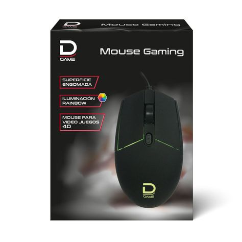 Mouse Gamer Rainbow Luces-0