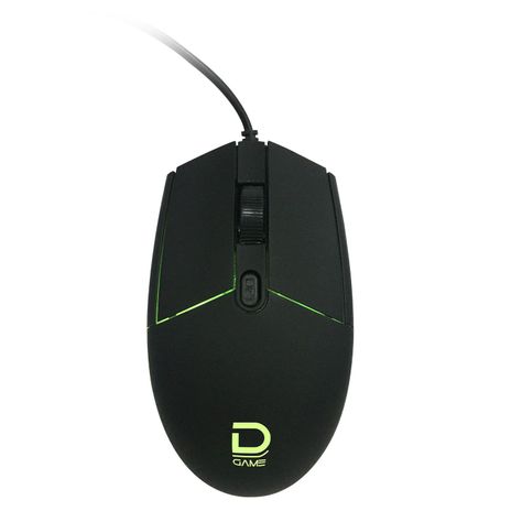 Mouse Gamer Rainbow Luces-1