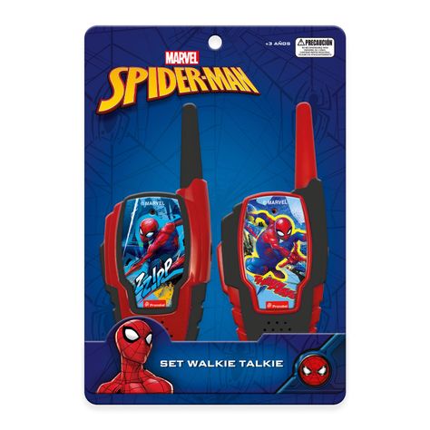 Set Walkie Talkie Spiderman Marvel Pronobel-0
