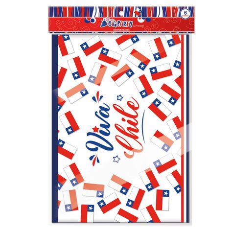 Set 6 Individuales Diseño 18 Paper Big Party-0