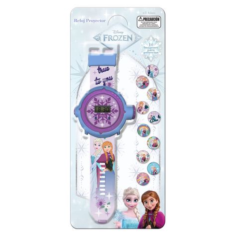Reloj Proyector Frozen Disney-0