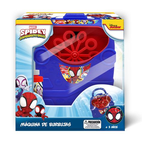 Máquina De Burbujas Spidey Marvel-0