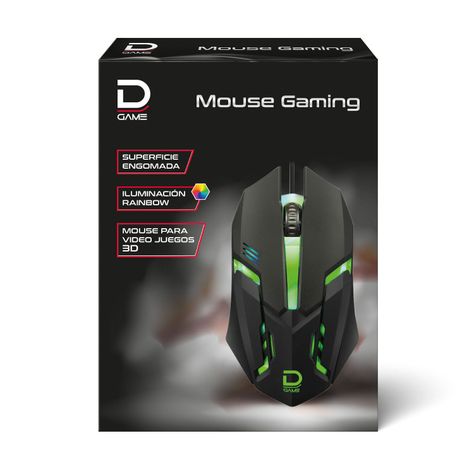 Mouse Gamer 7D Rainbow Luces-0